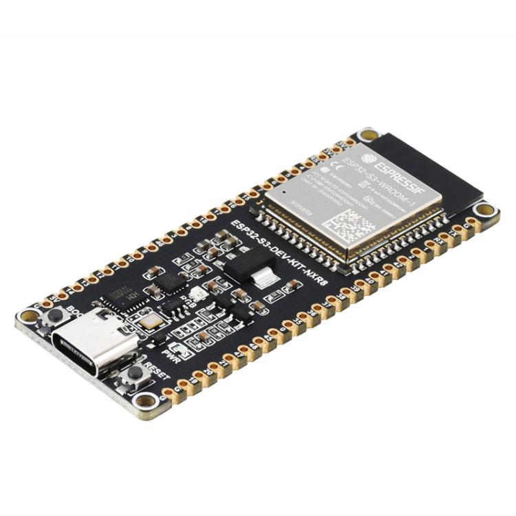 Microcontroller 2.4GHz Wi-Fi Development Board, 240MHz Dual Core Processor, WAVESHARE ESP32-S3-DEV-KIT-N8R8, WAVESHARE ESP32-S3-DEV-KIT-N8R8-M With Pre-soldered Headers, WAVESHARE ESP32-S3-DEV-KIT-N16R8