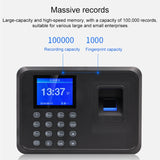 F01 Fingerprint Time Attendance Machine with 2.4 inch TFT Screen, US Plug, ACS2685EU, ACS2685UK, ACS2685US