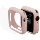 ENKAY Hat-Prince 2 in 1 TPU Semi-clad Protective Shell + 3D Full Screen PET Curved Heat Bending HD Screen Protector for Apple Watch Series 6 / 5 / 4 / SE3 / 2 / 1 40mm, 40mm