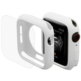 ENKAY Hat-Prince 2 in 1 TPU Semi-clad Protective Shell + 3D Full Screen PET Curved Heat Bending HD Screen Protector for Apple Watch Series 6 / 5 / 4 / SE3 / 2 / 1 40mm, 40mm