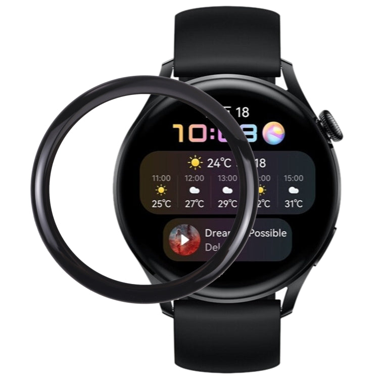 Original Front Screen Outer Glass Lens for Huawei Watch 3, For Huawei Watch 3 (Original)