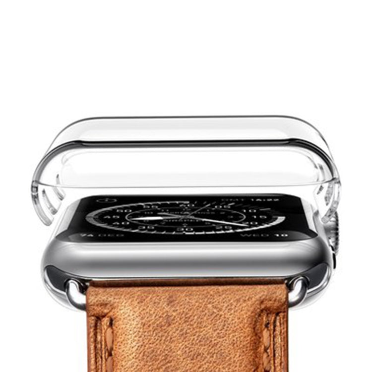 For Apple Watch Series 6 / 5 / 4 / Watch SE 40mm Full Coverage PC Case(Transparent), For Apple Watch Series 6 / 5 / 4 / Watch SE 40mm