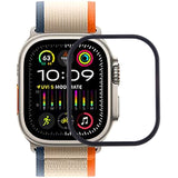Front Screen Outer Glass Lens with OCA for Apple Watch Ultra 2 49mm 2023 A2986 A2987, For Apple Watch Ultra 2 49mm 2023
