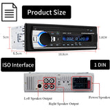 JSD-520 Car Stereo Radio MP3 Audio Player Support Bluetooth Hand-free Calling / FM / USB / SD, EU Plug Version, JSD-520, EU Plug Version