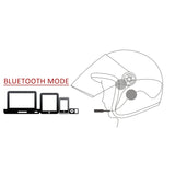 Universal Helmet Wireless Bluetooth Headset Motorcycle Interphone, 4.0+EDR