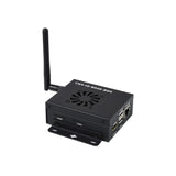 Waveshare Mini IO Board Full Ver Mini-Computer Base Box with Metal Case & Cooling Fan for Raspberry Pi CM4, Mini IO Board Full Ver