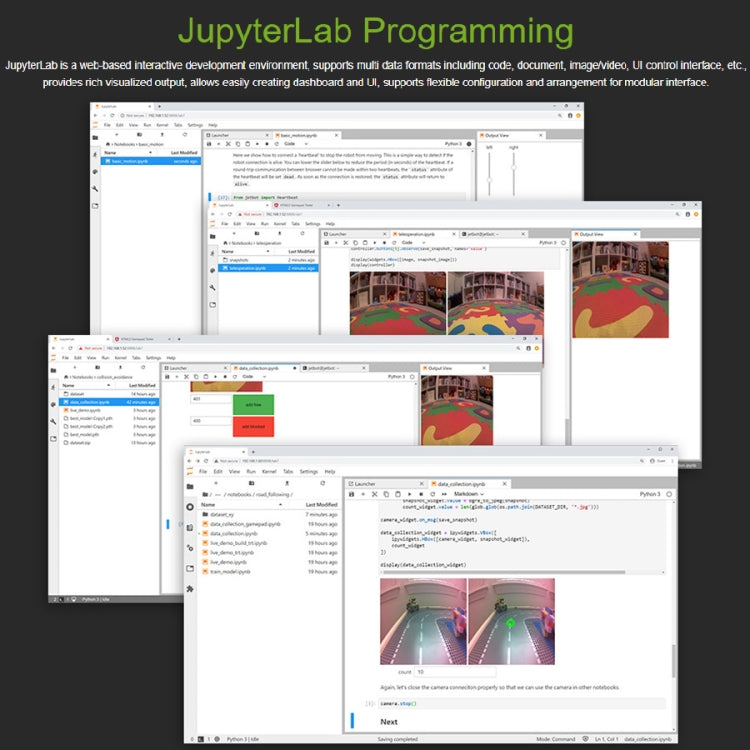 Waveshare JETANK AI Tracked Mobile Robot Kit, Based on Jetson Nano, EU Plug, Waveshare JETANK AI
