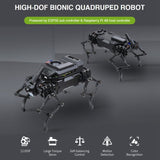 Waveshare WAVEGO 12-DOF Bionic Dog-Like Robot, Basic Version, Basic Version