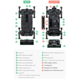 Waveshare WAVEGO 12-DOF Bionic Dog-Like Robot, Extension Pack, Extension Pack