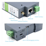 Waveshare Rail-Mount Serial Server RS485 to WIFI/Ethernet Module, Modbus MQTT Gateway, 21968