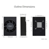 Waveshare Dedicated Cooling fan for Jetson TX2 NX, For Jetson TX2 NX