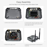 Waveshare Aluminum Case Type F for Jetson Nano Development Kit
