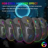 HXSJ T90 RGB Light Three-mode Wireless Gaming Mouse