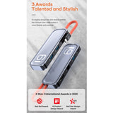ROCK TR06 6 In 1 Type-C / USB-C to RJ45 Multi-function Docking Station, TR06