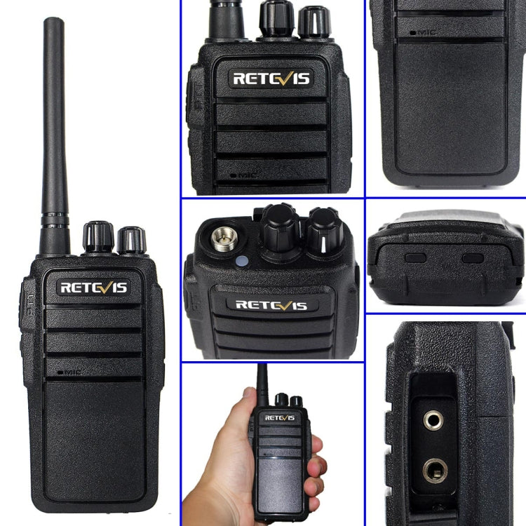 1 Pair RETEVIS RT21 2.5W US Frequency 400-480MHz 16CH Handheld Walkie Talkie, US Plug, RT21 US Plug