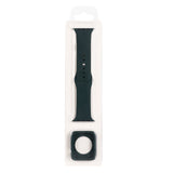 Silicone Replacement Strap Watchband + Watch Protective Case Set, For Apple Watch Series 9 / 8 / 7 41mm, For Apple Watch Series 9 / 8 / 7 45mm