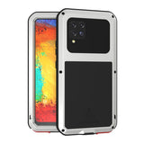 LOVE MEI Metal Shockproof Waterproof Dustproof Protective Case with Glass, For Samsung Galaxy A32 5G, For Samsung Galaxy A52 5G / 4G, For Samsung Galaxy S21 5G, For Samsung Galaxy A42, For Samsung Galaxy S21+ 5G, For Samsung Galaxy A72 5G / 4G