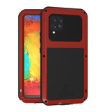 LOVE MEI Metal Shockproof Waterproof Dustproof Protective Case with Glass, For Samsung Galaxy A32 5G, For Samsung Galaxy A52 5G / 4G, For Samsung Galaxy S21 5G, For Samsung Galaxy A42, For Samsung Galaxy S21+ 5G, For Samsung Galaxy A72 5G / 4G