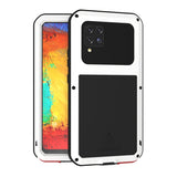 LOVE MEI Metal Shockproof Waterproof Dustproof Protective Case with Glass, For Samsung Galaxy A32 5G, For Samsung Galaxy A52 5G / 4G, For Samsung Galaxy S21 5G, For Samsung Galaxy A42, For Samsung Galaxy S21+ 5G, For Samsung Galaxy A72 5G / 4G