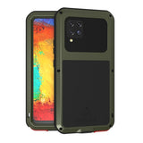 LOVE MEI Metal Shockproof Waterproof Dustproof Protective Case with Glass, For Samsung Galaxy A32 5G, For Samsung Galaxy A52 5G / 4G, For Samsung Galaxy S21 5G, For Samsung Galaxy A42, For Samsung Galaxy S21+ 5G, For Samsung Galaxy A72 5G / 4G