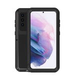 LOVE MEI Metal Shockproof Waterproof Dustproof Protective Case with Glass, For Samsung Galaxy A32 5G, For Samsung Galaxy A52 5G / 4G, For Samsung Galaxy S21 5G, For Samsung Galaxy A42, For Samsung Galaxy S21+ 5G, For Samsung Galaxy A72 5G / 4G