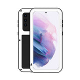 LOVE MEI Metal Shockproof Waterproof Dustproof Protective Case with Glass, For Samsung Galaxy A32 5G, For Samsung Galaxy A52 5G / 4G, For Samsung Galaxy S21 5G, For Samsung Galaxy A42, For Samsung Galaxy S21+ 5G, For Samsung Galaxy A72 5G / 4G
