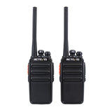 1 Pair RETEVIS RT24 EU Frequency PMR 446/400-470MHz 16CHS Two Way Radio Handheld Walkie Talkie, EU Plug, RT24