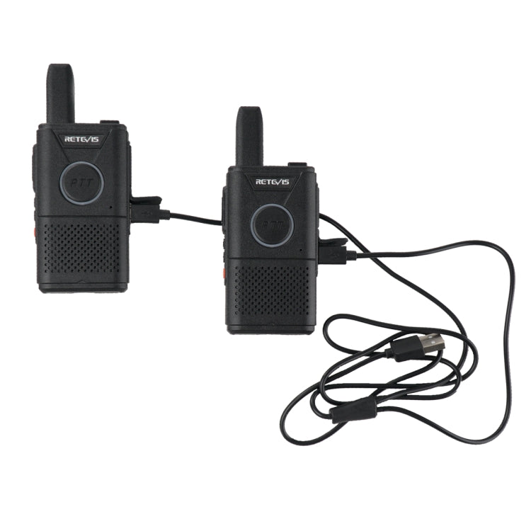 1 Pair RETEVIS RT18 16CHS FRS Dual PTT Handheld Walkie Talkie, US Plug, RT18, US Plug