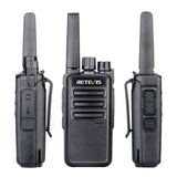 1 Pair RETEVIS RT68 2W 16CHS FRS Two Way Radio Handheld Walkie Talkie, US Plug, RT68