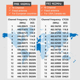 1 Pair RETEVIS RB617 PMR446 16CHS License-free Two Way Radio Handheld Walkie Talkie, EU Plug, RB617