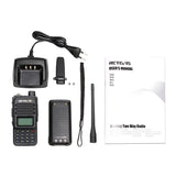 RETEVIS RT85 EU Frequency 136.000-174.000MHz+400.000-470.000MHz 200CHS Dual Band Digital Two Way Radio Handheld Walkie Talkie, RT85 EU Frequency