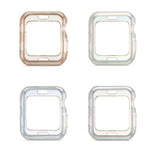 Glitter Powder TPU Protective Case, For Apple Watch Series 6 / 5 / 4 / Watch SE 44mm, For Apple Watch Series 3 & 2 & 1 42mm, For Apple Watch Series 6 / 5 / 4 / Watch SE 40mm, For Apple Watch Series 3 & 2 & 1 38mm