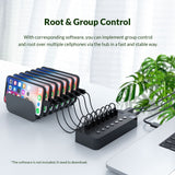 ORICO CT2U3-7AB-WH 7 In 1 Plastic Stripes Multi-Port USB HUB with Individual Switches,, CT2U3-7AB-BK UK Plug, CT2U3-7AB-WH UK Plug, CT2U3-7AB-BK EU Plug, CT2U3-7AB-WH EU Plug, CT2U3-7AB-BK AU Plug, CT2U3-7AB-WH AU Plug