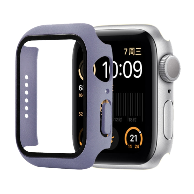 Shockproof PC+Tempered Glass Protective Case with Packed Carton For Apple Watch 44mm(Orange), For Apple Watch Series 6 / 5 / 4 / Watch SE 44mm, For Apple Watch Series 6 & SE & 5 & 4 44mm, For Apple Watch Series 3 & 2 & 1 42mm