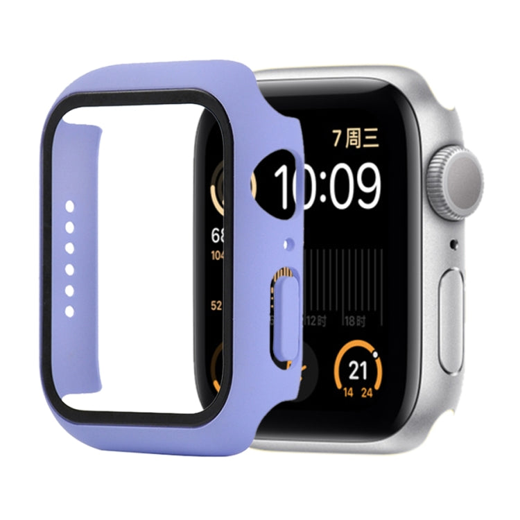 Shockproof PC+Tempered Glass Protective Case with Packed Carton For Apple Watch 44mm(Orange), For Apple Watch Series 6 / 5 / 4 / Watch SE 44mm, For Apple Watch Series 6 & SE & 5 & 4 44mm, For Apple Watch Series 3 & 2 & 1 42mm