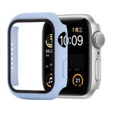 Shockproof PC+Tempered Glass Protective Case with Packed Carton For Apple Watch 44mm(Orange), For Apple Watch Series 6 / 5 / 4 / Watch SE 44mm, For Apple Watch Series 6 & SE & 5 & 4 44mm, For Apple Watch Series 3 & 2 & 1 42mm
