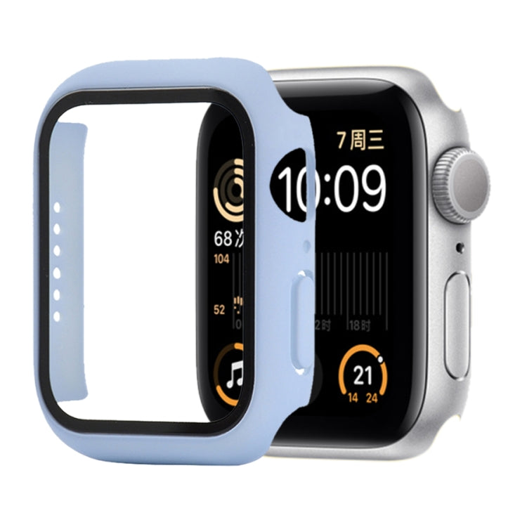 Shockproof PC+Tempered Glass Protective Case with Packed Carton For Apple Watch 44mm(Orange), For Apple Watch Series 6 / 5 / 4 / Watch SE 44mm, For Apple Watch Series 6 & SE & 5 & 4 44mm, For Apple Watch Series 3 & 2 & 1 42mm