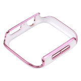 Dual-color Electroplating PC Protective Watch Case, For Apple Watch Series 6 / 5 / 4 / Watch SE 44mm, For Apple Watch Series 3 & 2 & 1 42mm, For Apple Watch Series 6 / 5 / 4 / Watch SE 40mm