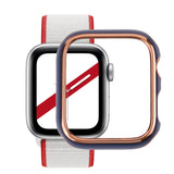 Dual-color Electroplating PC Protective Watch Case, For Apple Watch Series 6 / 5 / 4 / Watch SE 44mm, For Apple Watch Series 3 & 2 & 1 42mm, For Apple Watch Series 6 / 5 / 4 / Watch SE 40mm