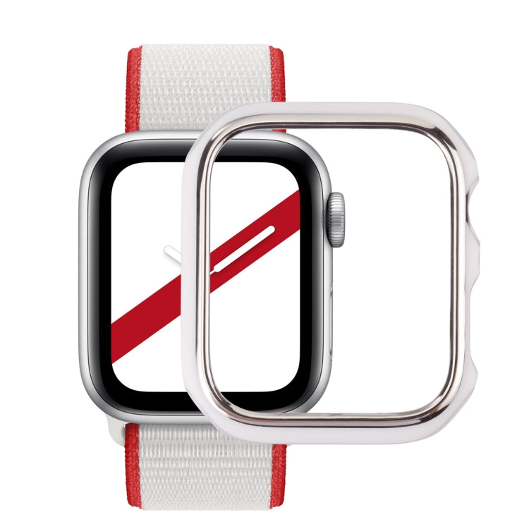 Dual-color Electroplating PC Protective Watch Case, For Apple Watch Series 6 / 5 / 4 / Watch SE 44mm, For Apple Watch Series 3 & 2 & 1 42mm, For Apple Watch Series 6 / 5 / 4 / Watch SE 40mm