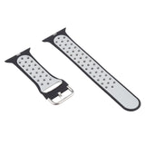 Silicone Replacement Strap Watchband + Protective Case with Screen Protector Set For Apple Watch Series, 3 & 2 & 1 38mm, For Apple Watch Series 6 / 5 / 4 / Watch SE 40mm