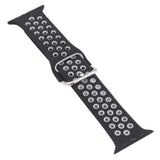Silicone Replacement Strap Watchband + Protective Case with Screen Protector Set For Apple Watch Series, 3 & 2 & 1 38mm, For Apple Watch Series 6 / 5 / 4 / Watch SE 40mm