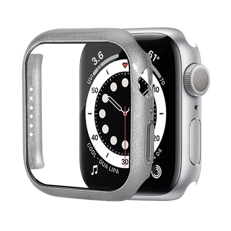 Shockproof PC Protective Case with Tempered Glass Film, For Apple Watch Series 9 / 8 / 7 41mm, For Apple Watch Series 9 / 8 / 7 45mm, For Apple Watch Series 8 / 7 41mm