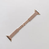 Rhombus Full Diamond Metal Replacement Wrist Strap Watchband + Case For Apple Watch Series, For Apple Watch Series 6 / 5 / 4 / Watch SE 40mm, For Apple Watch Series 6 / 5 / 4 / Watch SE 44mm, 3 & 2 & 1 42mm, 3 & 2 & 1 38mm