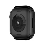 Electroplating PC Single Row Diamond Protective Case For Apple Watch Series, For Apple Watch Series 9 / 8 / 7 41mm, For Apple Watch Series 9 / 8 / 7 45mm