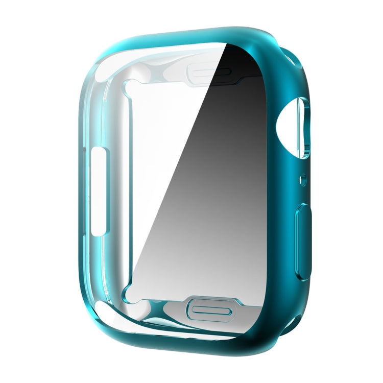 Shockproof TPU All-inclusive Electroplate Protective Case, For Apple Watch Series 9 / 8 / 7 41mm, For Apple Watch Series 9 / 8 / 7 45mm