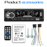SWM-1789 Car Radio Receiver Bluetooth 5.1 MP3 Player with Remote Control, SWM-1789