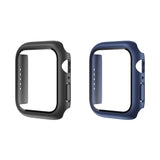 ROCK 2 in 1 PC Frame + Film Protector Case For  Apple Watch Series, 6 & SE & 5 & 4 44mm, 3 & 2 & 1 42mm, 3 & 2 & 1 38mm