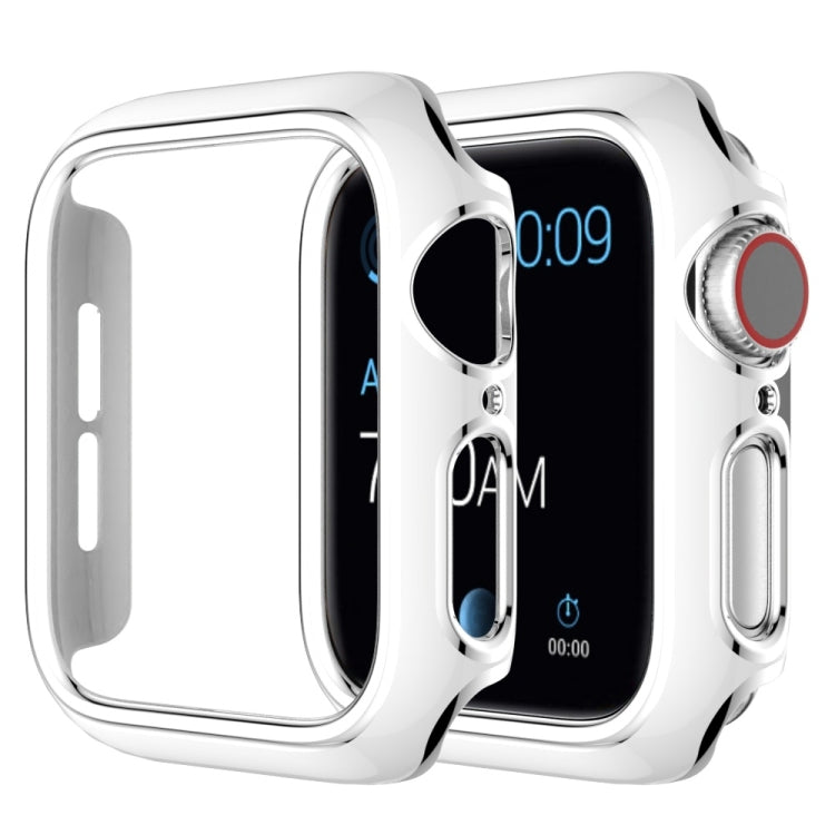 Two-color Electroplating PC Watch Case For Apple Watch Series, 3&2&1 38mm, 3&2&1 42mm