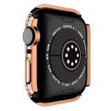 Hollowed Diamond PC Watch Case For Apple Watch Series, 3&2&1 38mm, 3&2&1 42mm